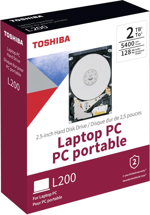 Immagine prodotto Toshiba L200 (2 TB, 2.5")