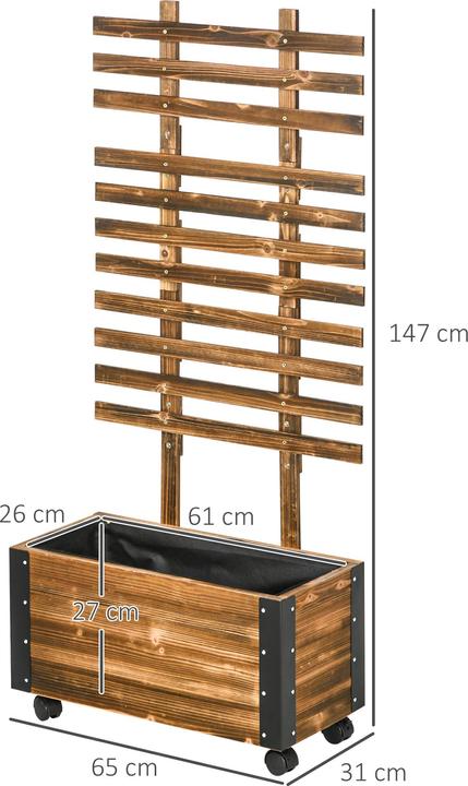 Produktbild Jamb Hochbeet mit Rankhilfe