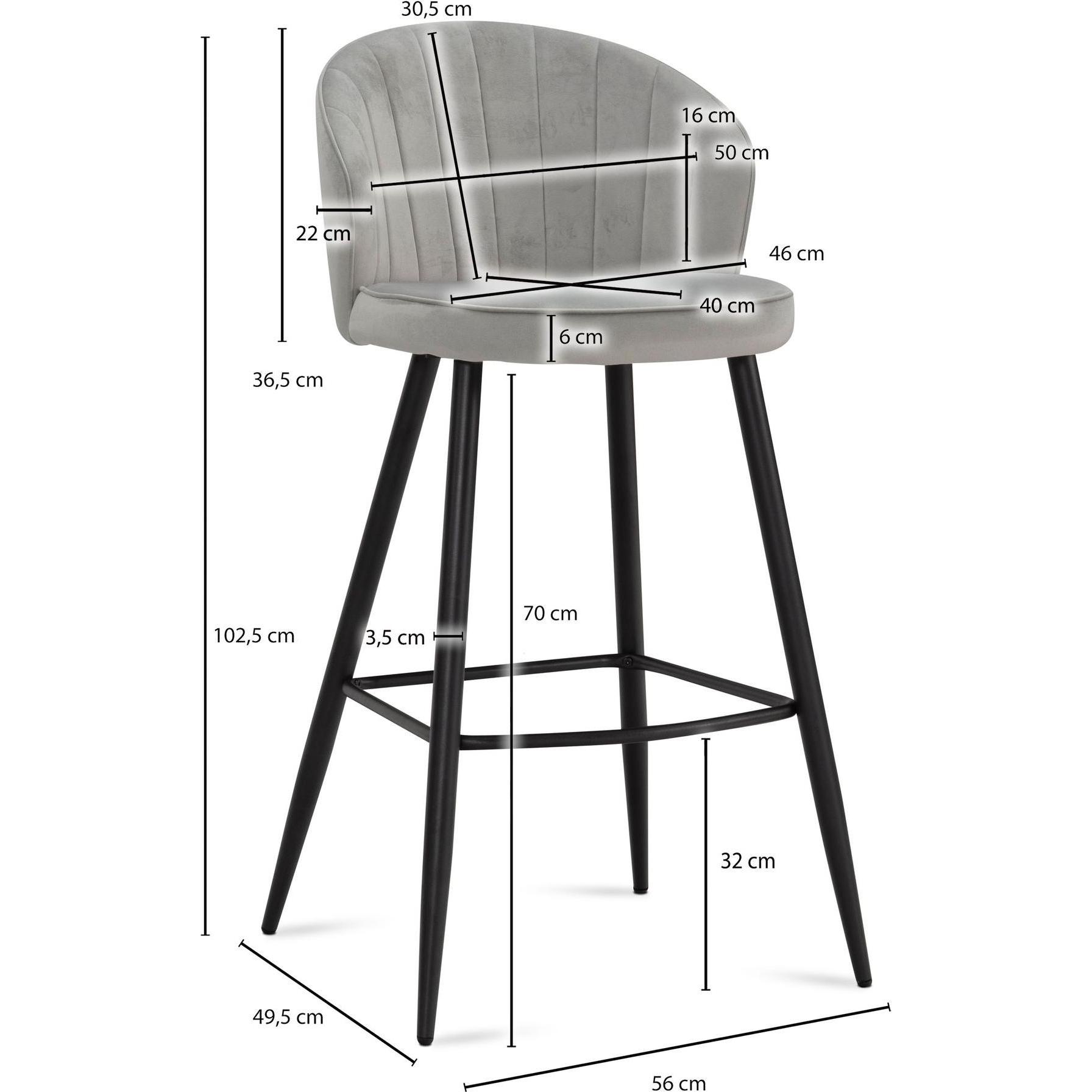 Thumbnail - Wohnling, Barhocker, Set