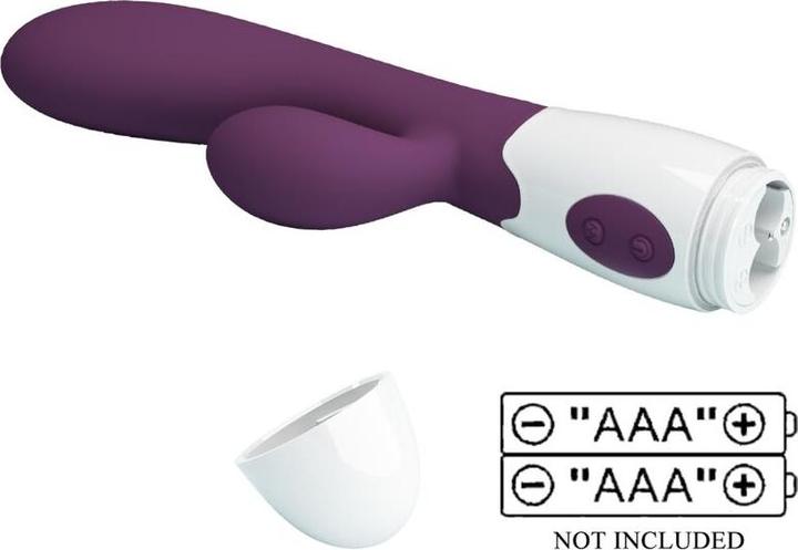 Image du produit Pretty Love Vibromasseur Alvis Rabbit & Points G Violets