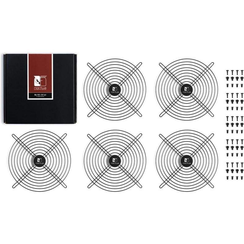 Noctua NA-FG1-20 Sx5 Lüftergitter 200 mm - schwarz, PC Lüfter Zubehör, Schwarz
