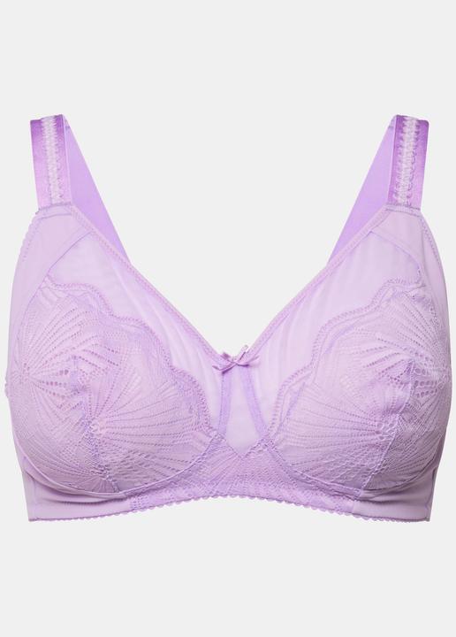 Actual product image Ulla Popken Sheer Mesh Bralette (95 C)