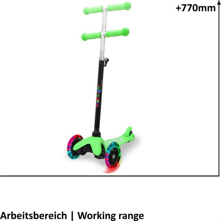 Actual product image Jamara KickLight