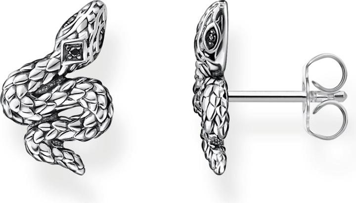 Immagine prodotto Thomas Sabo Orecchini a perno in serpente annerito (Argento 925, Annerito)