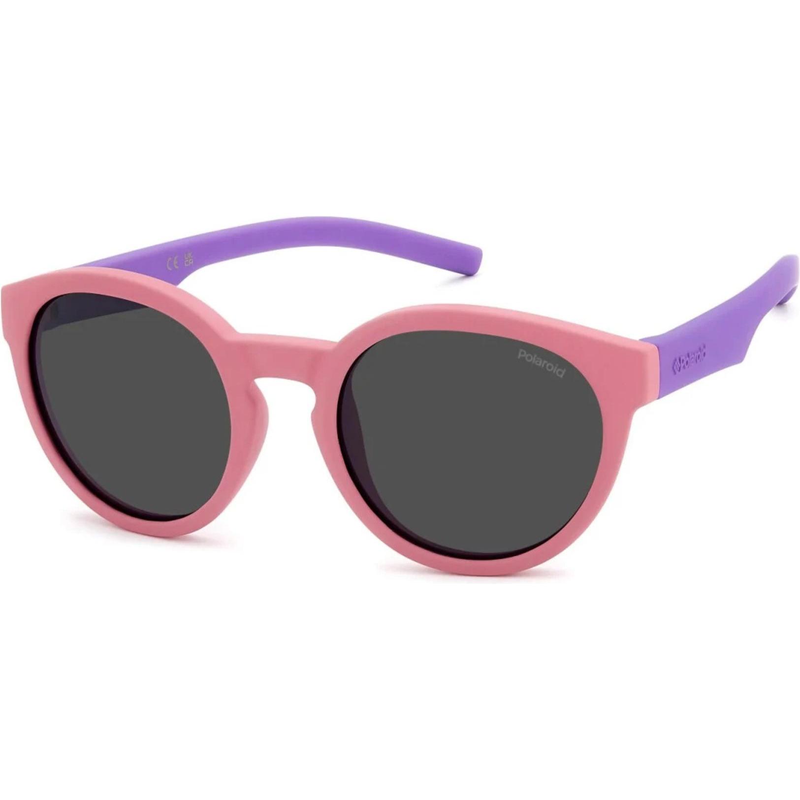 Polaroid Unisex Rosa/Multicristallo Occhiali Da Sole, - Pld 8019/S 35J
