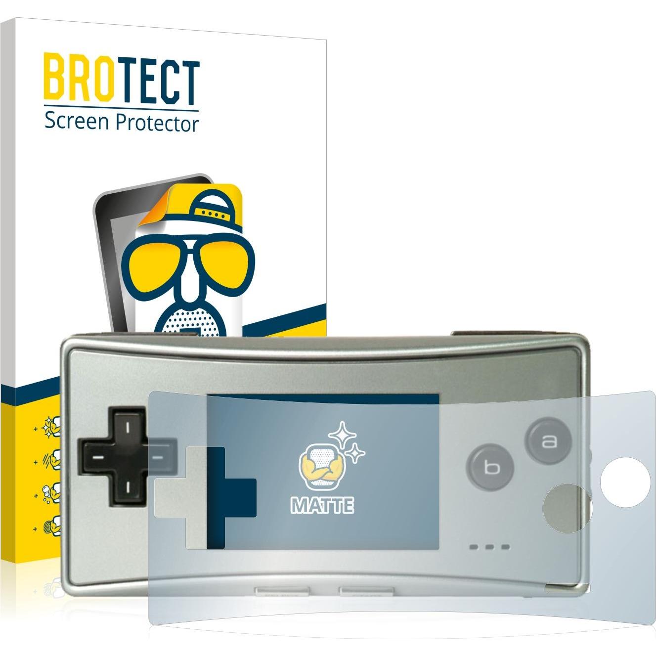BROTECT Entspiegelungs-Schutzfolie Displayschutz Matt (DSi XL), Weiteres Gaming Zubehör, Grau