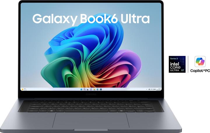 Actual product image Samsung Galaxy Book6 Ultra 16" WQXGA+ Touch Core Ultra X7 358H 32GB/1TB SSD Arc B390 Win11 (16", 1000 GB, 32 GB, DE)