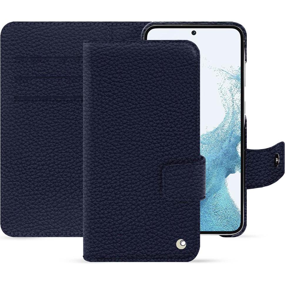 Noreve Lederschutzhülle Samsung Galaxy S23 (Samsung Galaxy S23+), Smartphone Hülle, Violett