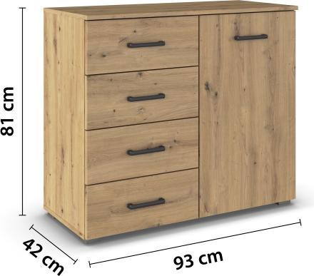 Image du produit Rauch Evora (93 x 42 x 81 cm)