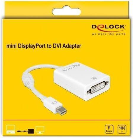Produktbild Delock Monitoradapter Mini-Displayport zu DVI (DVI, 18 cm)