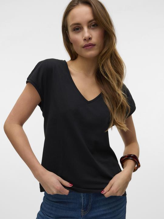 Immagine prodotto Vero Moda Vmluna Ss V-Neck Tee Jrs Noos (S)