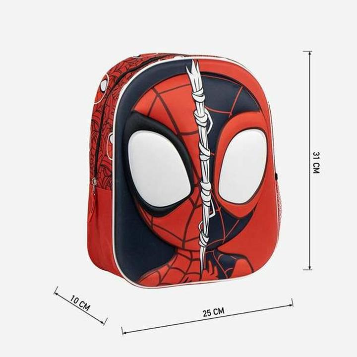 Actual product image SPIDEY - Kinderrucksack 3D, rot