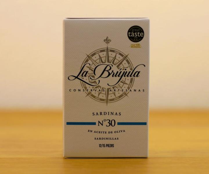 Image du produit La Brújula Petites sardines à l'huile d'olive (115 g)