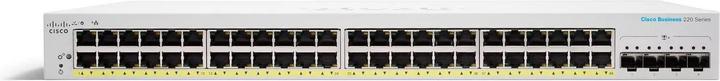 Produktbild Cisco PoE+ Switch CBS220-48P-4G 52 Port (52 Ports)