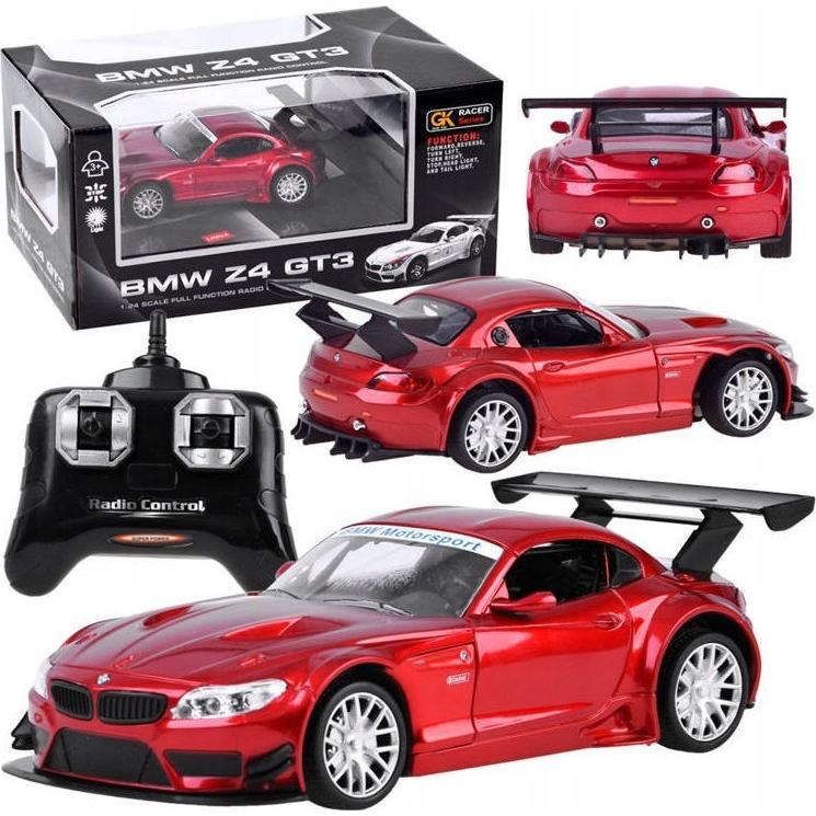 Jokomisiada Remote controlled sports car BMW Z4 remote control 1:24 RC0347