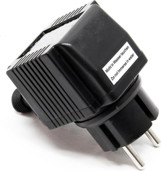 Actual product image SunSun power supply 2-pol IP44 12Volt 830mA 10VA AC/AC
