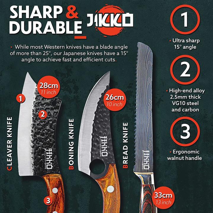 Produktbild Jikko Japanisches Messerset VG-10