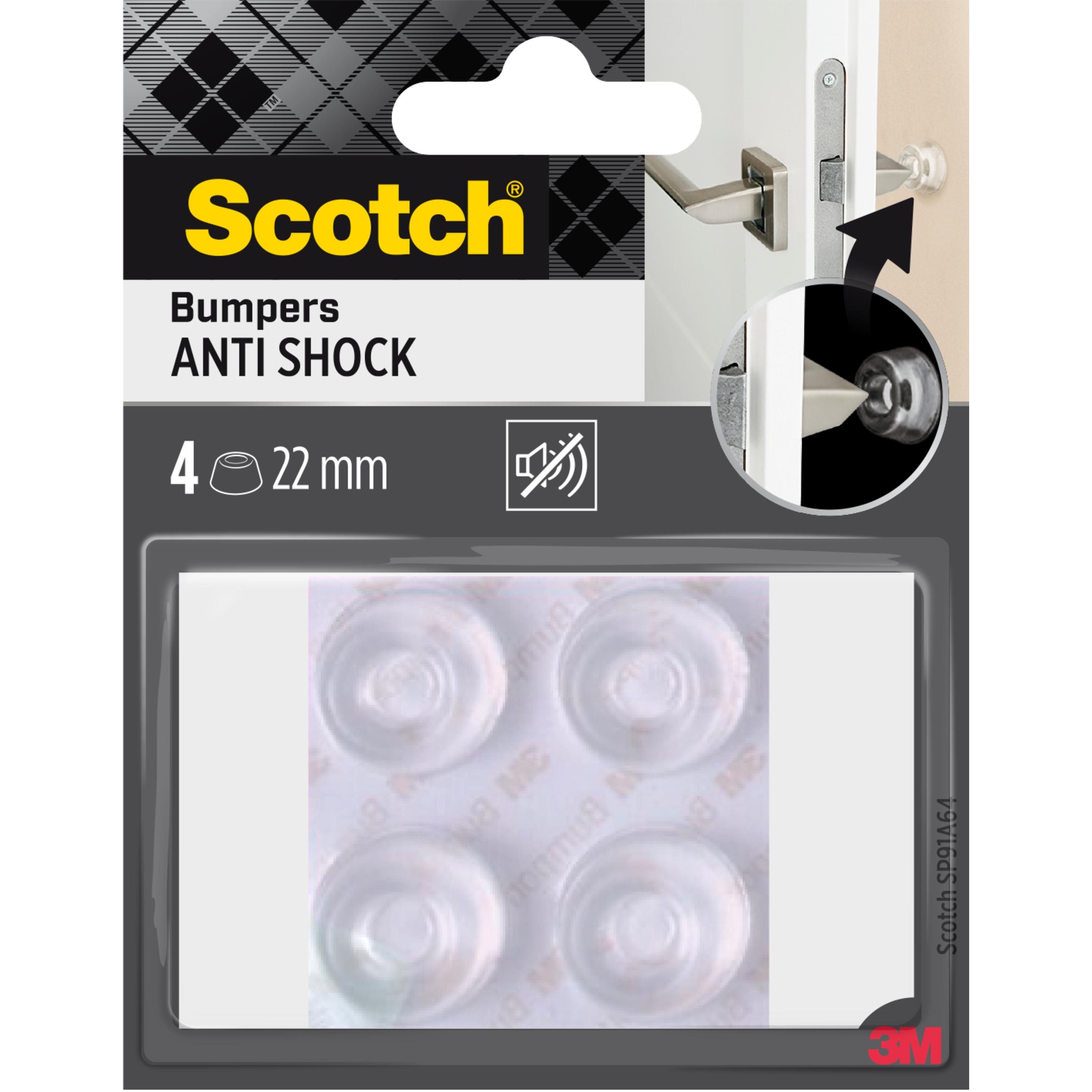 Thumbnail - Scotch, Möbelgleiter + Schutzpuffer, Schutzpuffer (Anschlagdämpfer, 4 Stück)