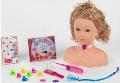 Produktbild Theo Klein Princess Coralie Schmink- und Frisierkopf "Sophia"
