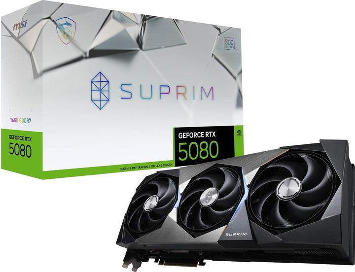 MSI GeForce RTX 5080 SUPRIM SOC (16 GB)