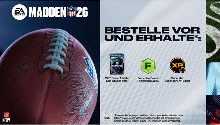 Produktbild EA Games Madden NFL 26 (Switch 2, DE, FR, IT)