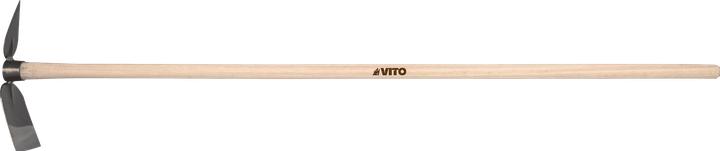 Actual product image VITO Heart-Shaped Double Hoe With Handle