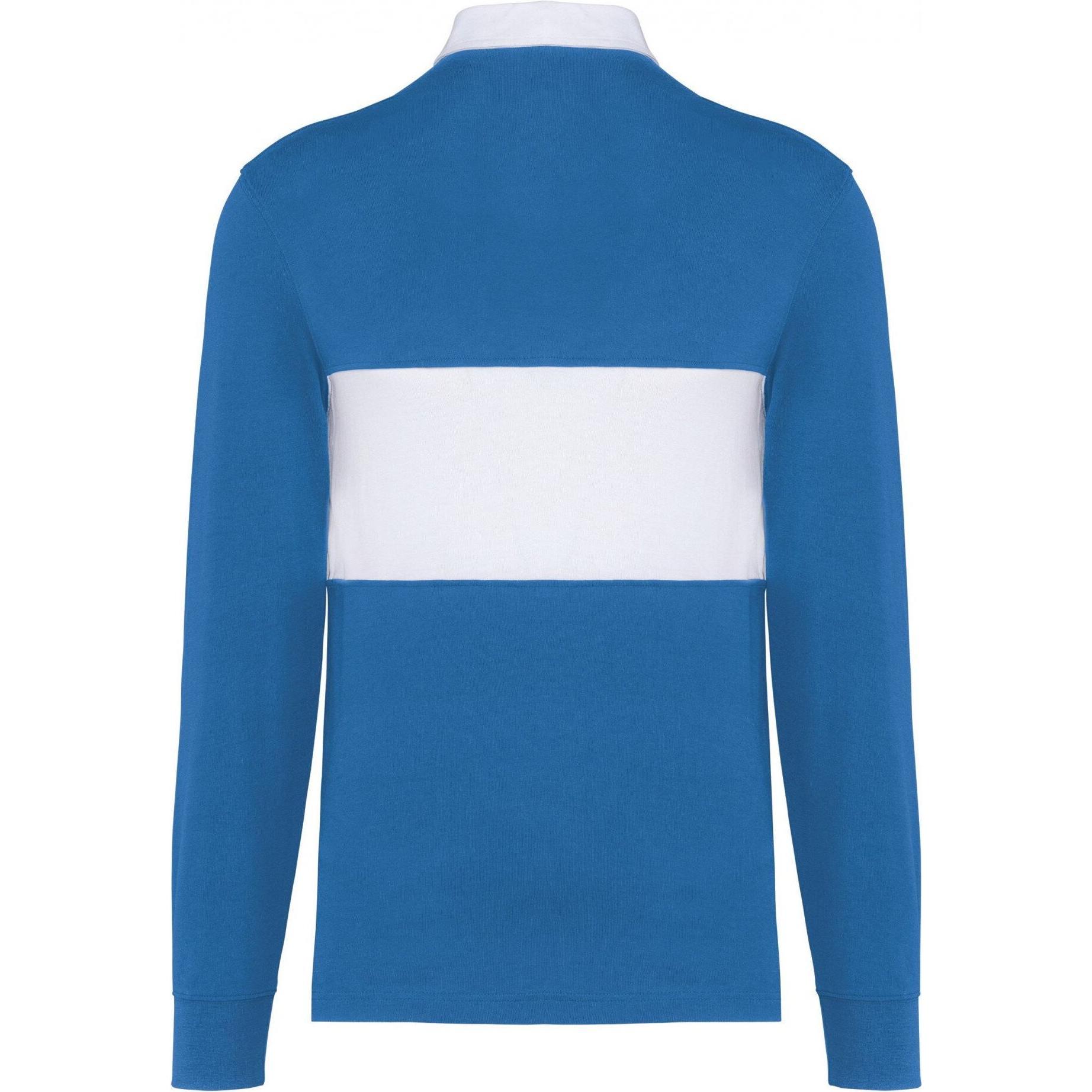 Thumbnail - Proact, Shirt, Rugby-Poloshirt mit langen Ärmeln, Blau, (3XL)