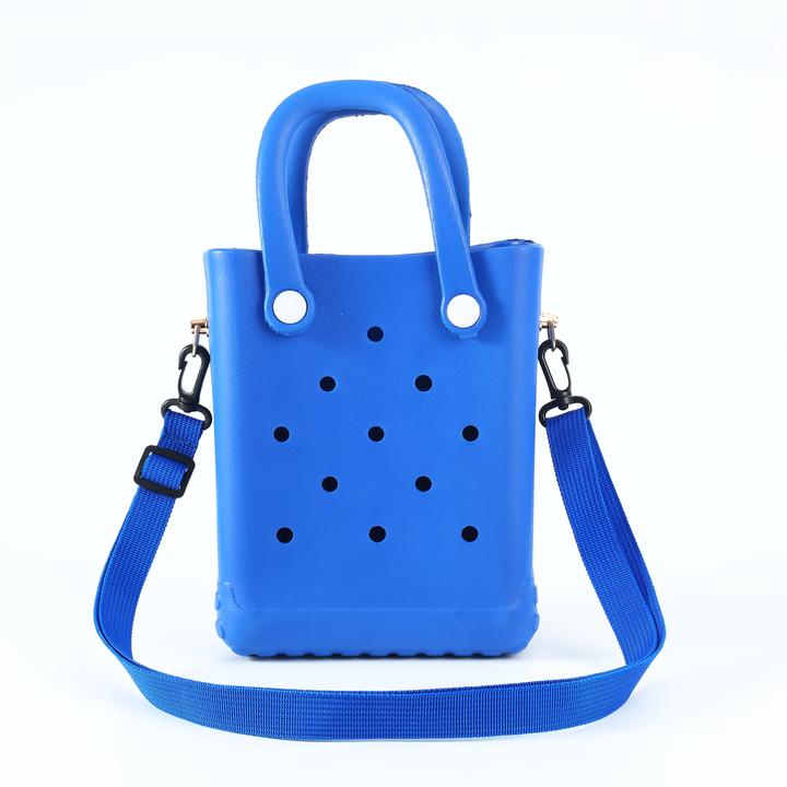 Actual product image Only-Bags.Store 1 Stück Mini Sommer Strandtasche, EVA Loch Reisetasche, Outdoor Sport Pool Boot Hochwertige