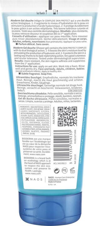 Produktbild Bioderma Atoderm gel douche Gel (100 ml)