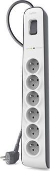 Actual product image Belkin BSV603ca2m, 6 AC outputs (6 x, CEE 7/5, 2 m)
