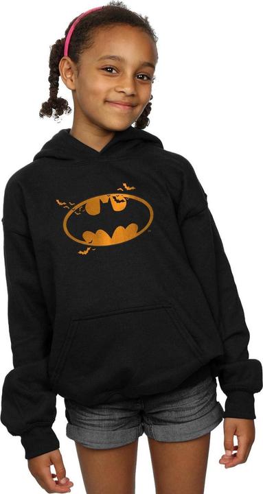 Produktbild Batman Halloween Logo Kapuzenpullover Mädchen (140, 146)