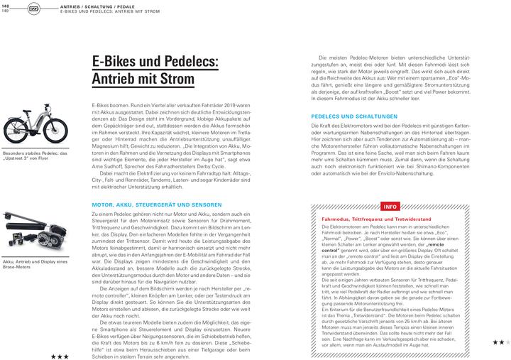 Actual product image Handbuch Fahrrad und E-Bike (German, Michael Link, 2020)