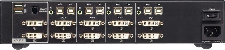 Produktbild Aten CS1144D4C-AT-G 4-Port USB - DVI Dual Display Secure
