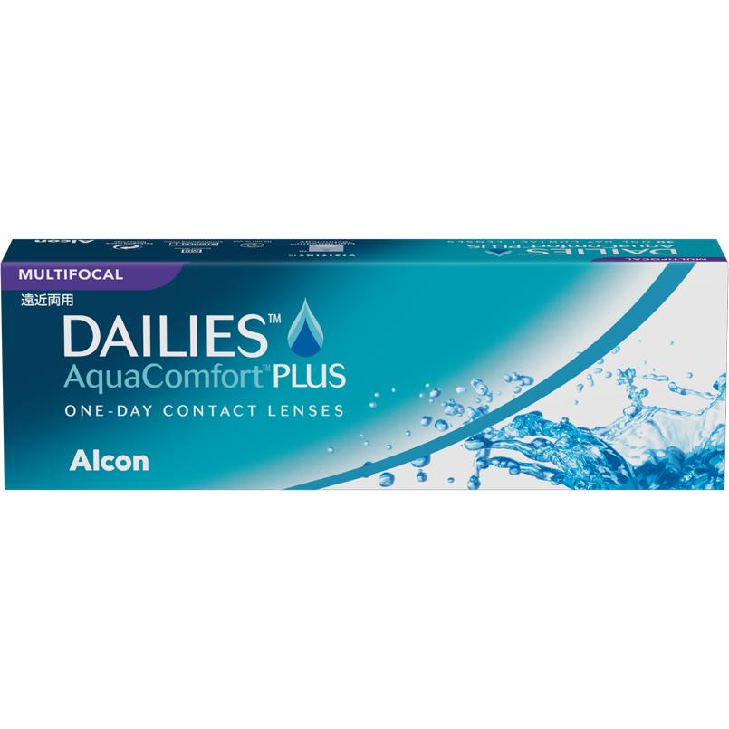 Dailies, Kontaktlinsen, AquaComfort PLUS Multifocal (30 Stück, Tageslinse, Multifokal)