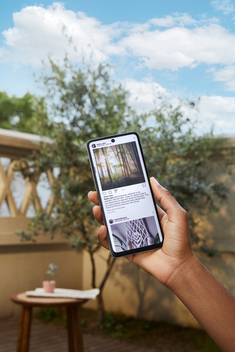Actual product image TCL 40 NxtPaper (256 GB, Midnight Blue, 6.78", Dual SIM, 50 Mpx, 4G)