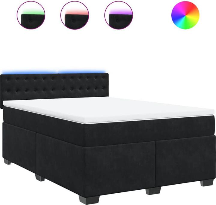 Actual product image vidaXL Boxspringbett (140 x 200 cm)