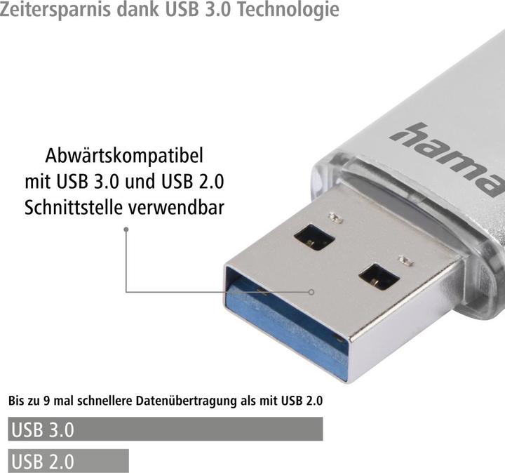 Produktbild Hama C-Laeta (32 GB, USB-A, USB-C)