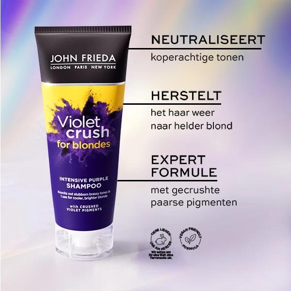 Actual product image John Frieda Violet Crush Silber (250 ml, Liquid shampoo)