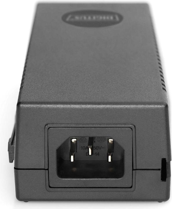 Produktbild Digitus 10 Gigabit Ethernet PoE+ Injektor, 802.3at, 30 W (802.3af (PoE), 802.3at (PoE+), 30 W)