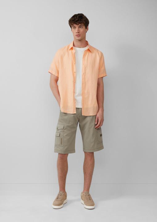 Actual product image S.Oliver Bermuda File: Strukturierte Cargo-Bermuda Relaxed Fit (34)