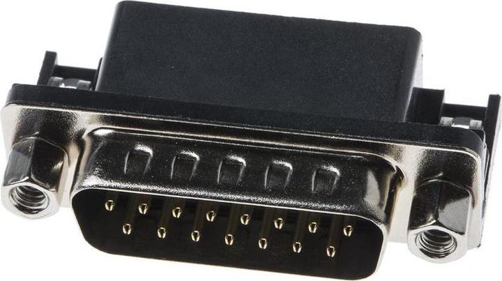 Image du produit RS PRO 15way right angle ground plug connector