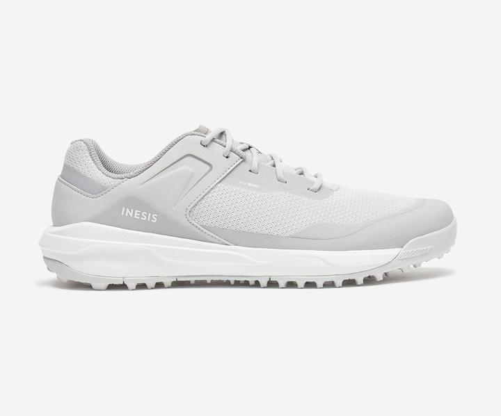 Inesis Chaussures de golf respirantes pour hommes - WW500 gris clair