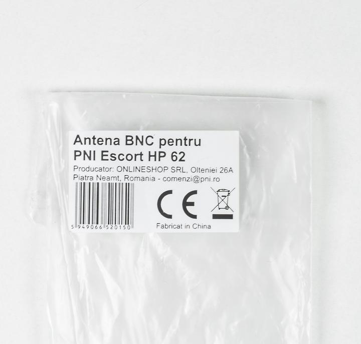 Immagine prodotto PNI Antenna BNC per Escort HP 62, 20 cm