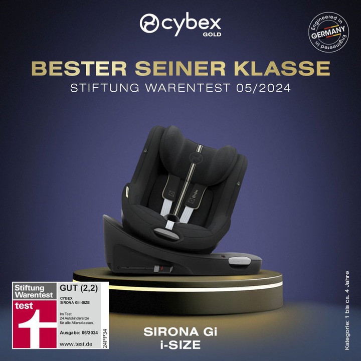 Produktbild Cybex Sirona Gi (Reboarder, ECE R129/i-Size Norm)