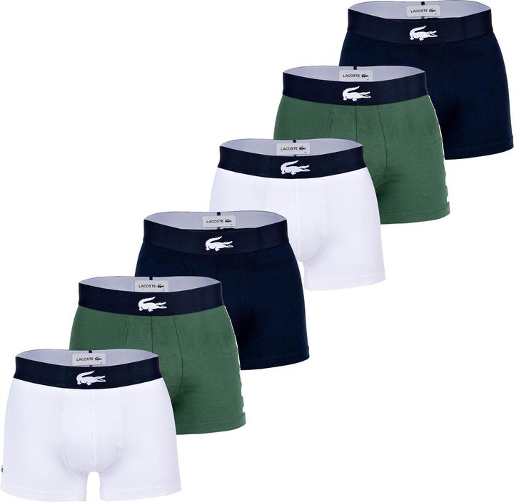 Dark Blue, White, Green