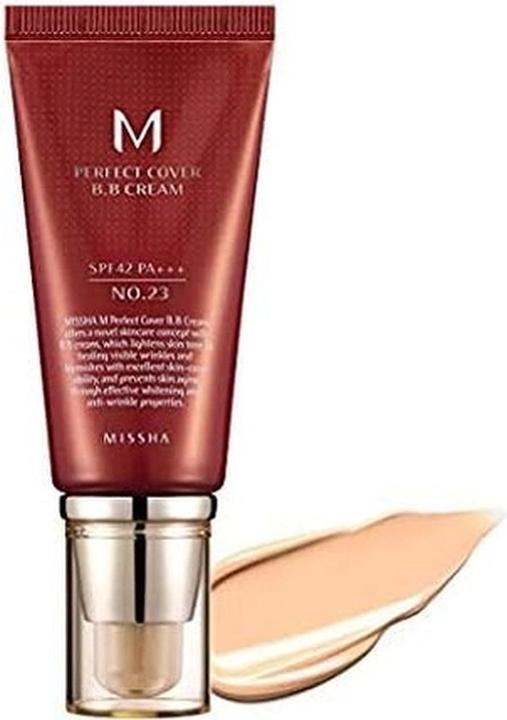 Actual product image Missha M Perfect Covering (23 Natural Beige, 50 ml)
