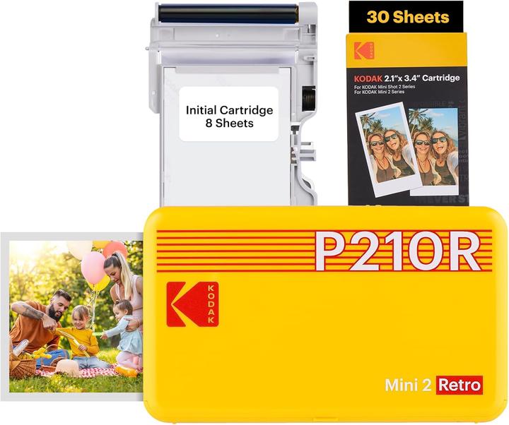 Actual product image Kodak Mini 2 Retro Bundle (Thermal transfer)