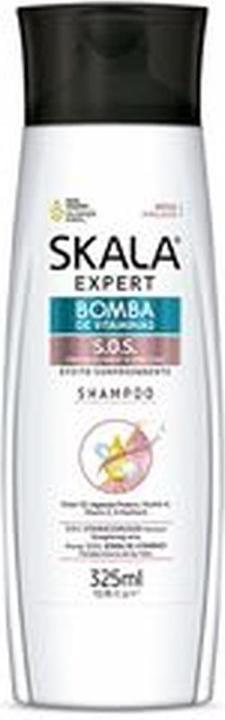 Immagine prodotto Skala Shampoo con pompa, 325 Ml, nero, standard (Shampoo liquido, 325 ml)