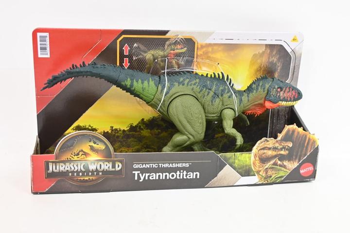 Actual product image Jurassic World Gigantic Trackers Tyrannotitan