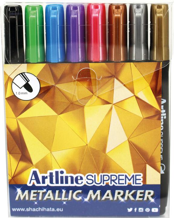 Artline Metallic Marker Supreme (8x)